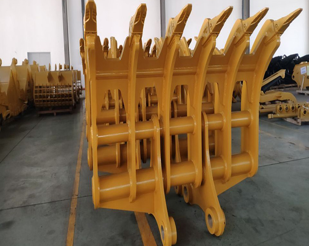 Excavator Rake